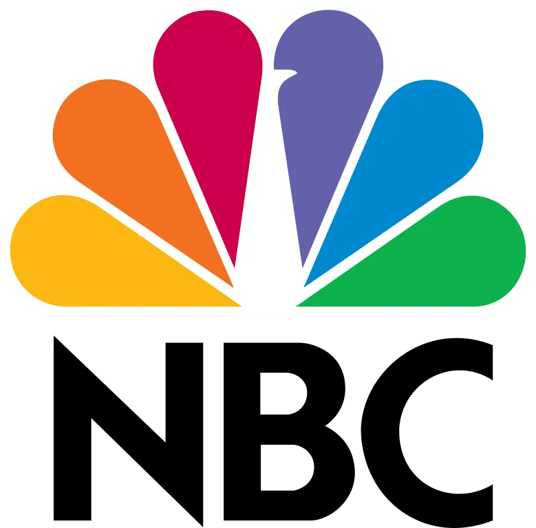 Vibrant NBC logo with colorful peacock feathers for brand recognition and visual appeal.